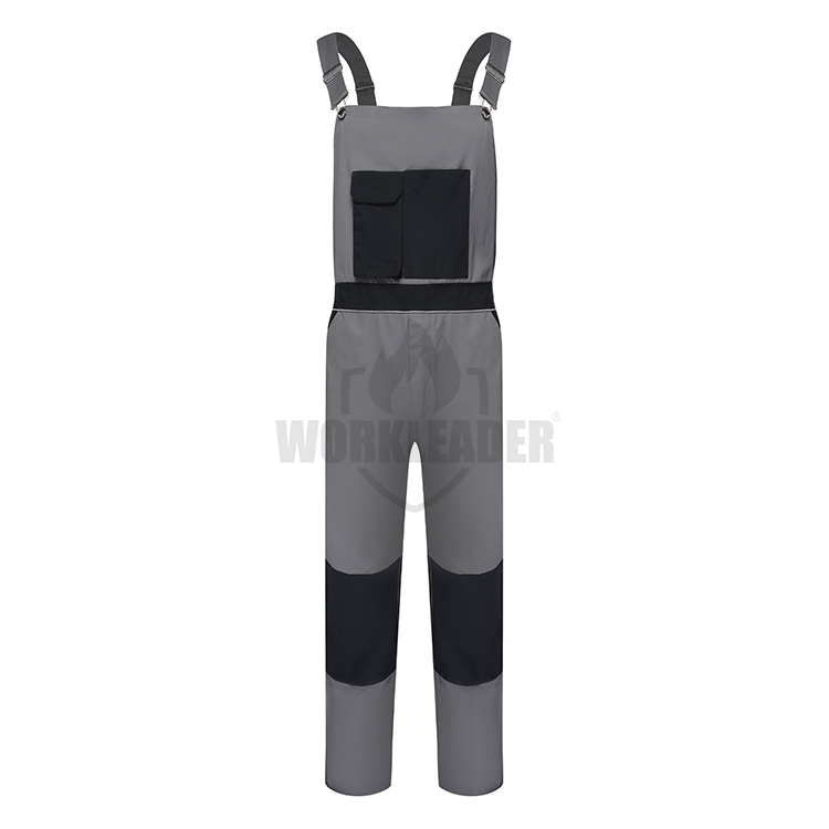 Two Tone Work Bib Pants