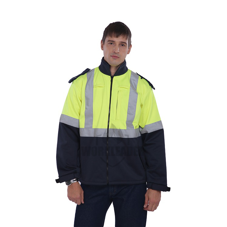 Hi Vis Industrial Safety Welding FR Jacket